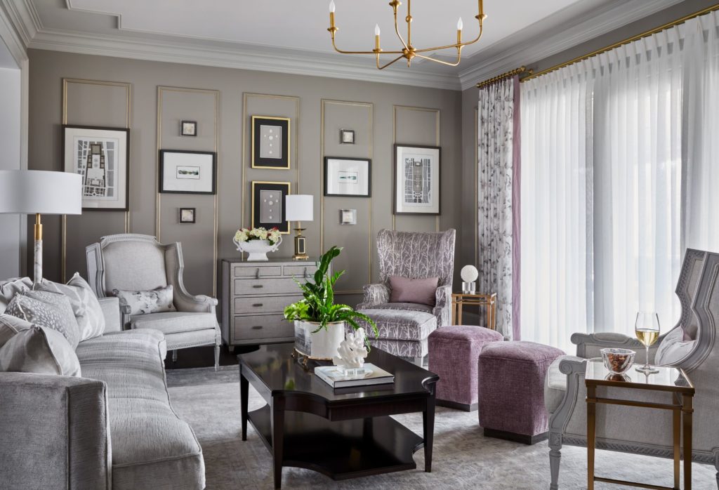 Living Room Interior Design Services River Oaks, Texas